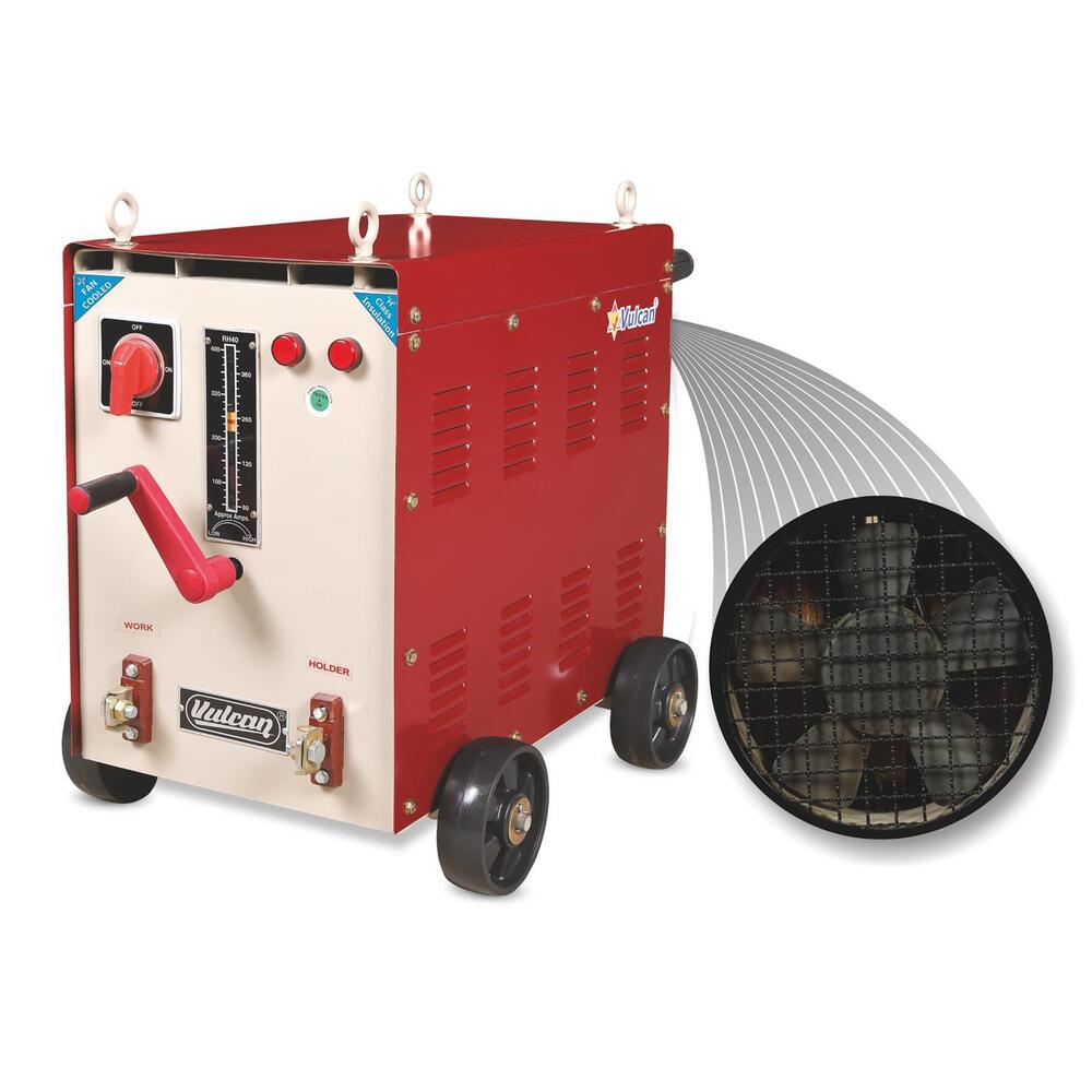 Heavy 400 Ampere Regulator Type Arc Welding Machine Fan Cooled