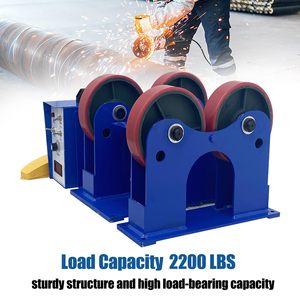 Heavy Duty Welding Turning Roll Rotors Steel Polyurethane